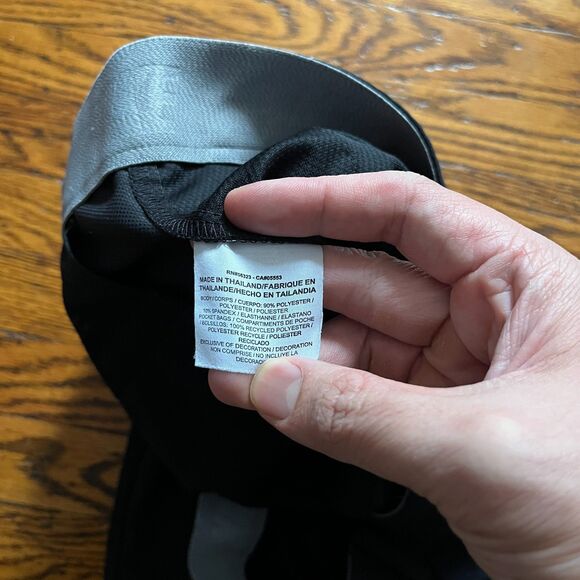 Nike Golf Performance Chinos Men's 38x30 Black Dri-FIT Flat Front Pants Slacks - Picture 10 of 11